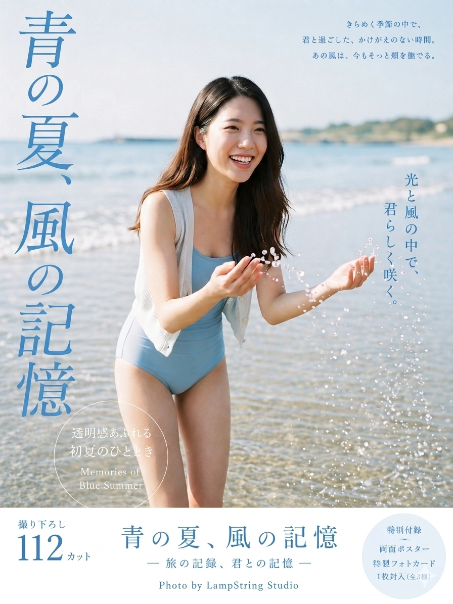 青の夏、風の記憶網路寫真封面